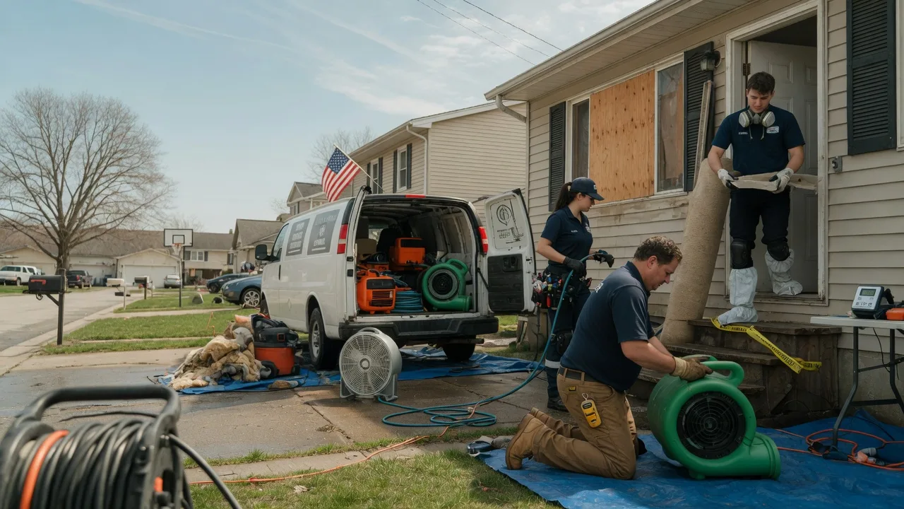 Water Damage Restoration in Villa Grove, IL near me